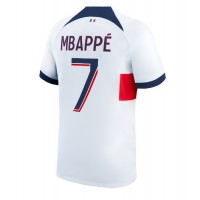 Paris Saint-Germain Kylian Mbappe #7 Udebanetrøje 2023-24 Kortærmet